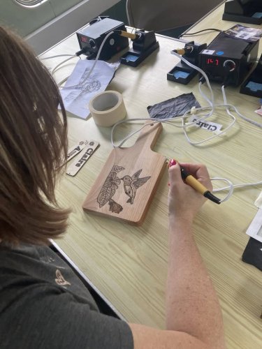 Pyrography Workshop 23rd August 12-3